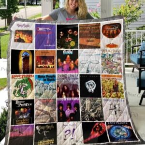 Deep Purple Quilt Blanket  Limited Quilt Blanket